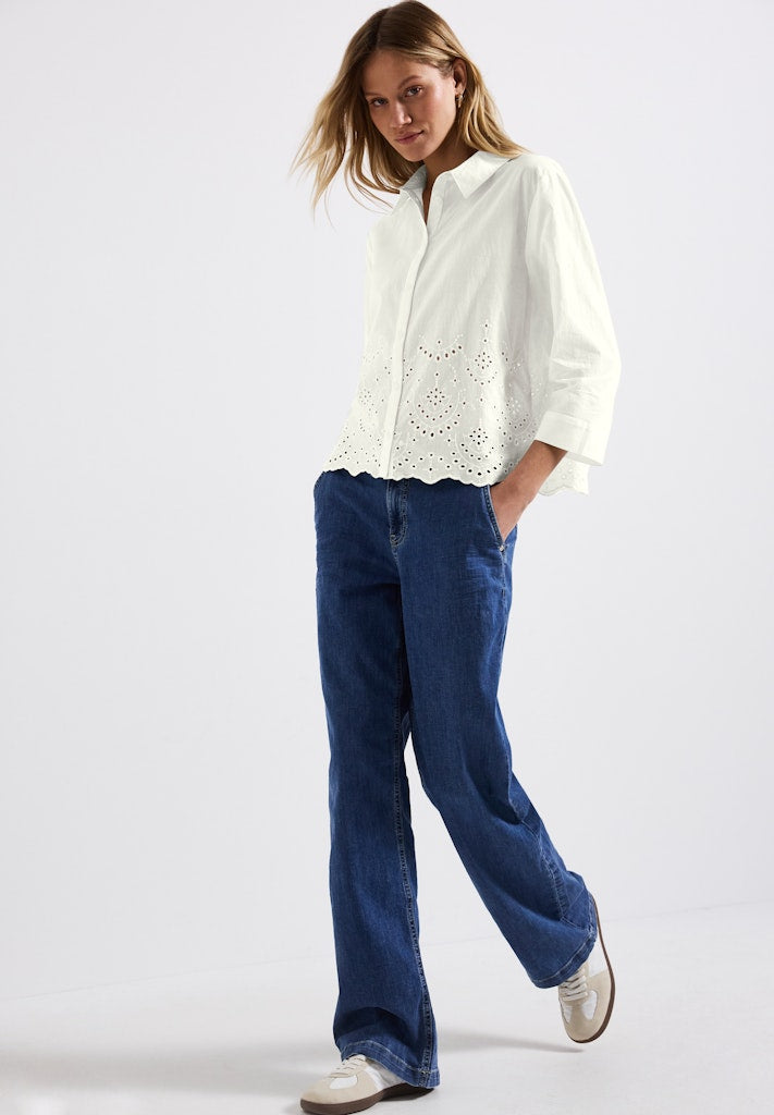 Street One Damen Blusen Off White
