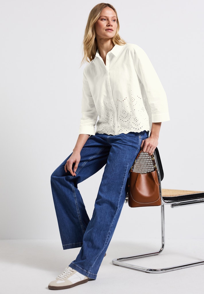 Street One Damen Blusen Off White