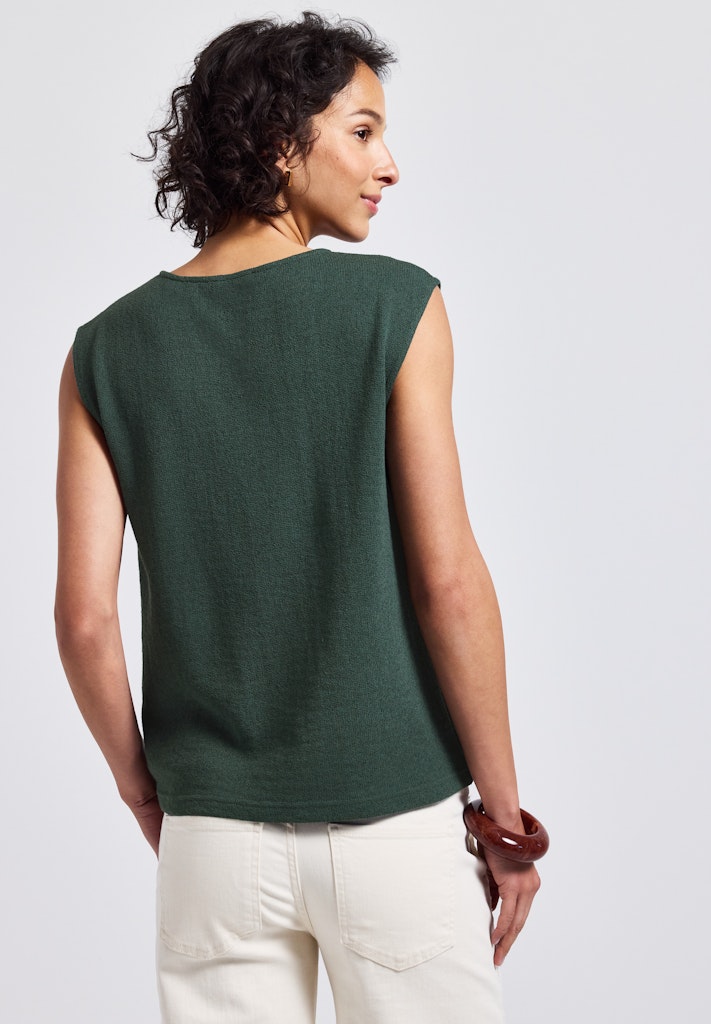 Street One Damen T-Shirts Mid Green
