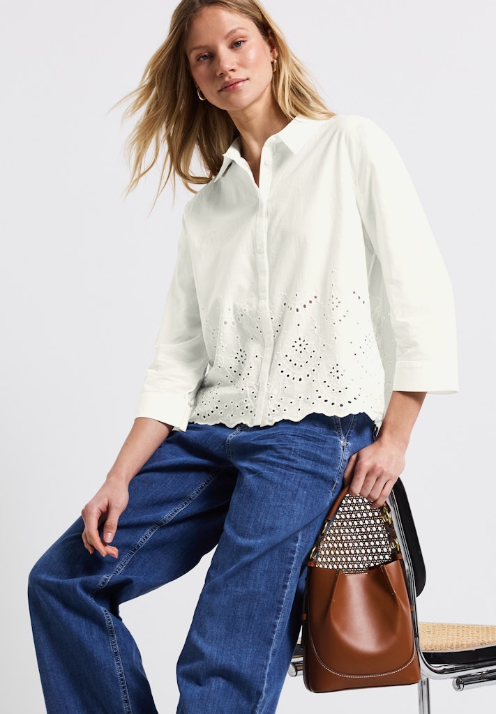 Street One Damen Blusen Off White