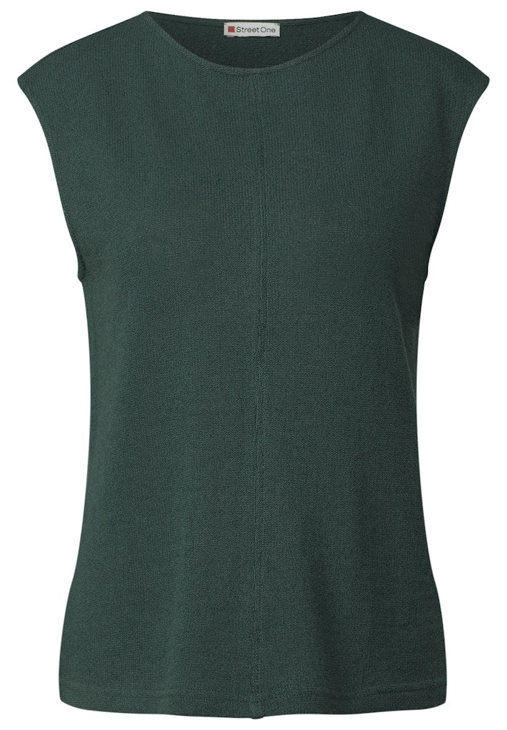 Street One Damen T-Shirts Mid Green
