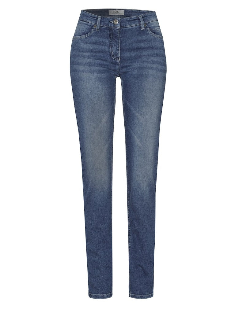 Toni Dress Damen Jeans Blue Bleached A
