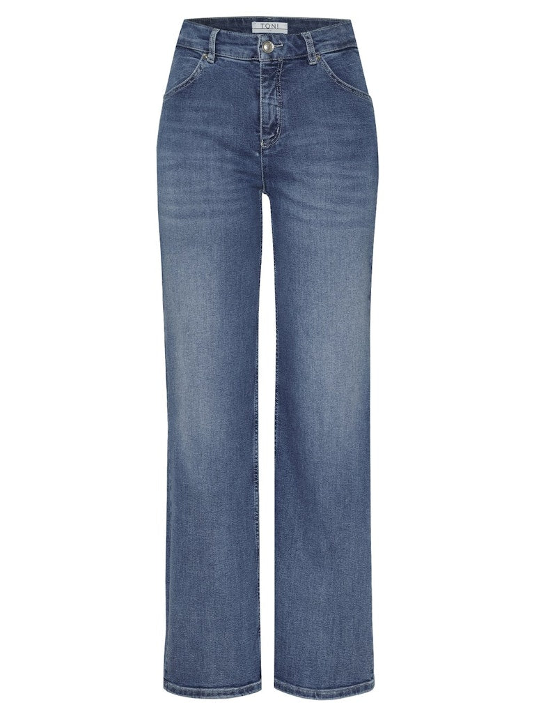 Toni Dress Damen Jeans Blue Bleached A
