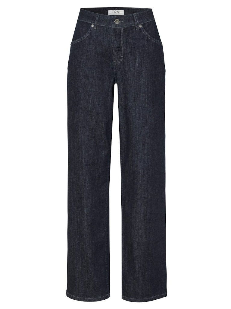 Toni Dress Damen Jeans Rinsed Blue