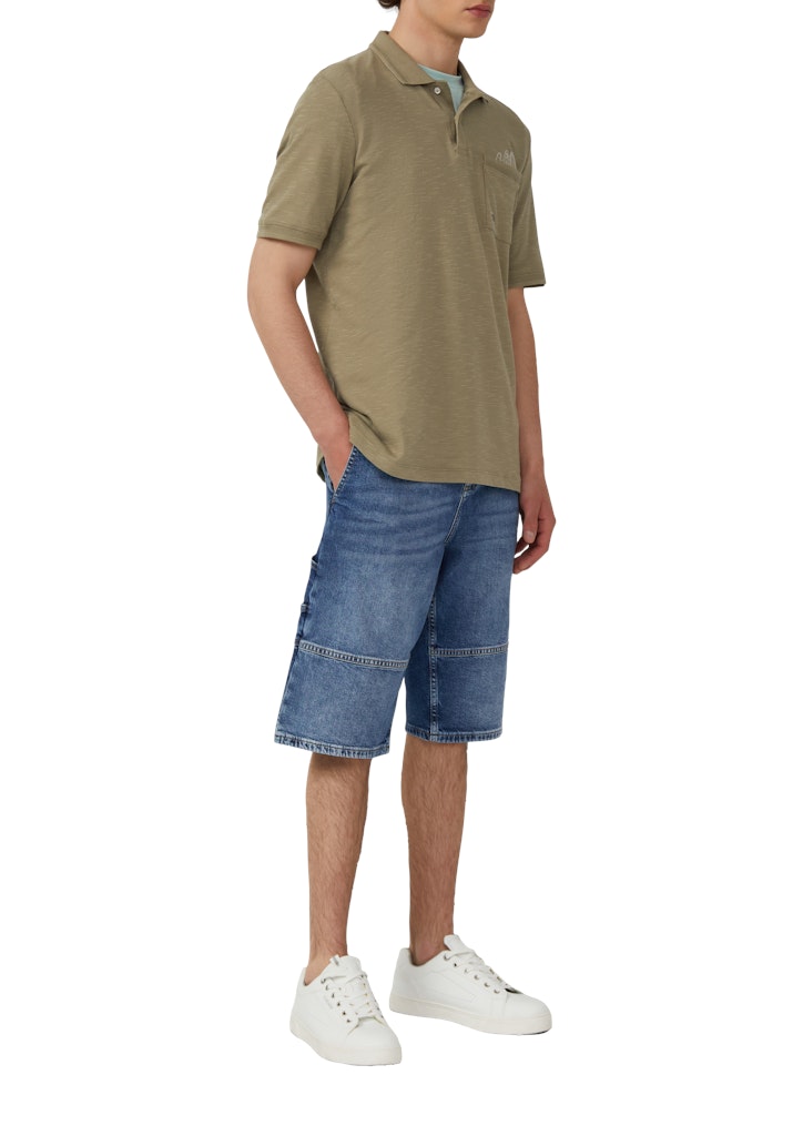 S. Oliver red Herren Shorts Blue