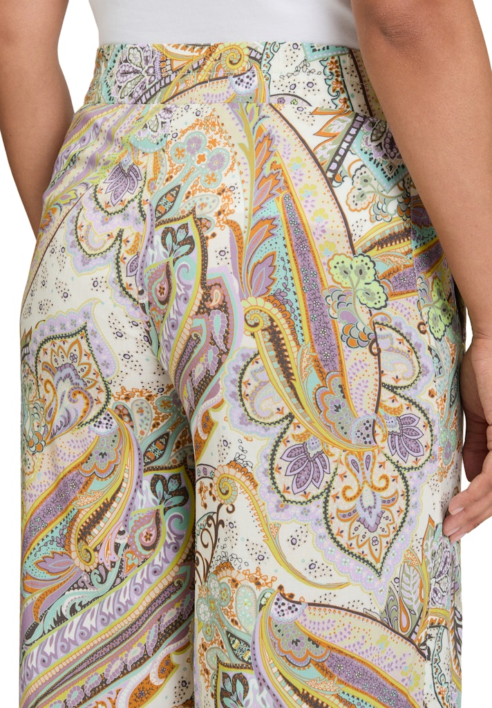 Cartoon Damen Hosen Green/Purple