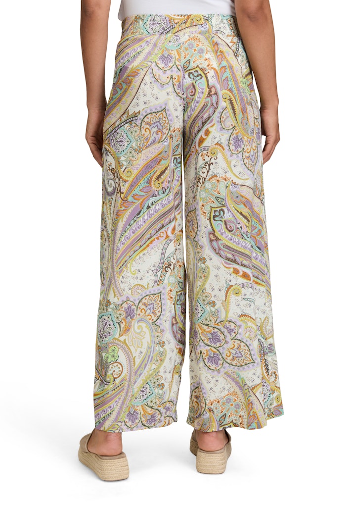 Cartoon Damen Hosen Green/Purple