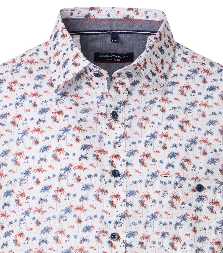 Casa Moda Herren Hemden kurz Blau