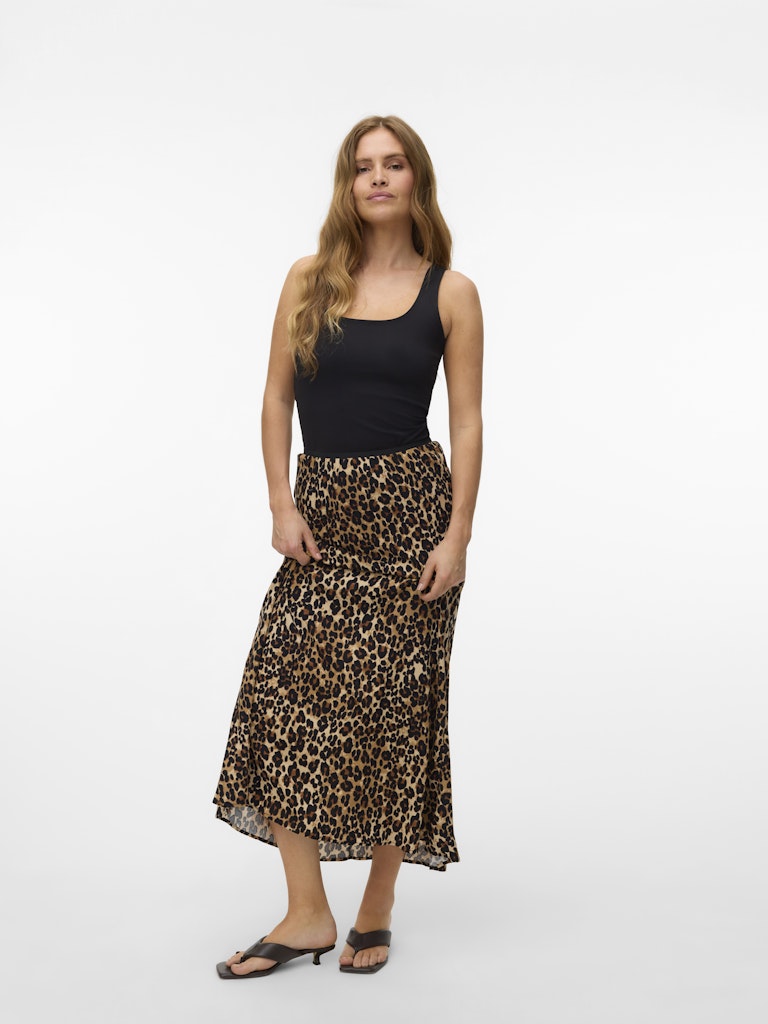 Vero Moda Damen Rcke Tigers Eye/Leo