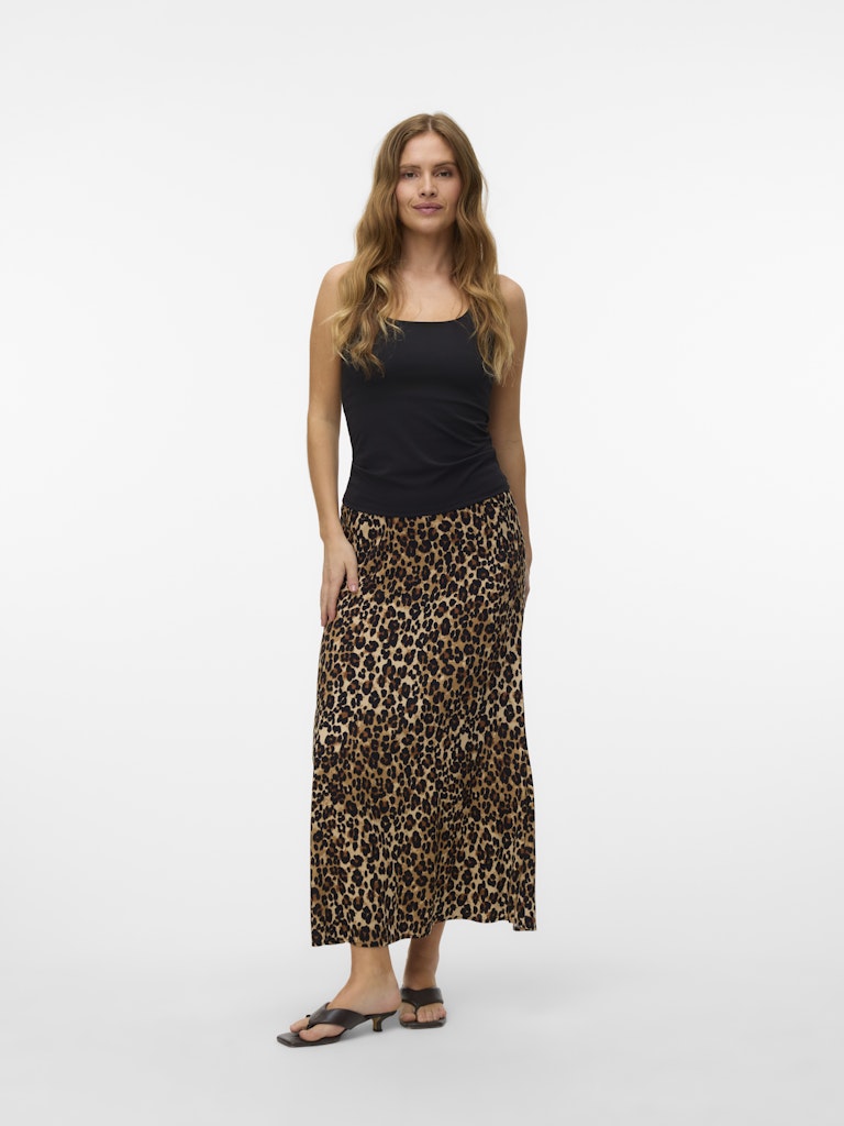 Vero Moda Damen Rcke Tigers Eye/Leo