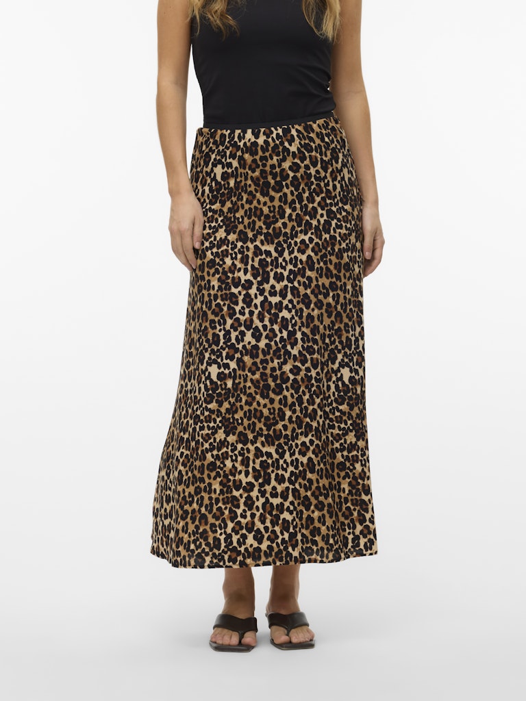 Vero Moda Damen Rcke Tigers Eye/Leo