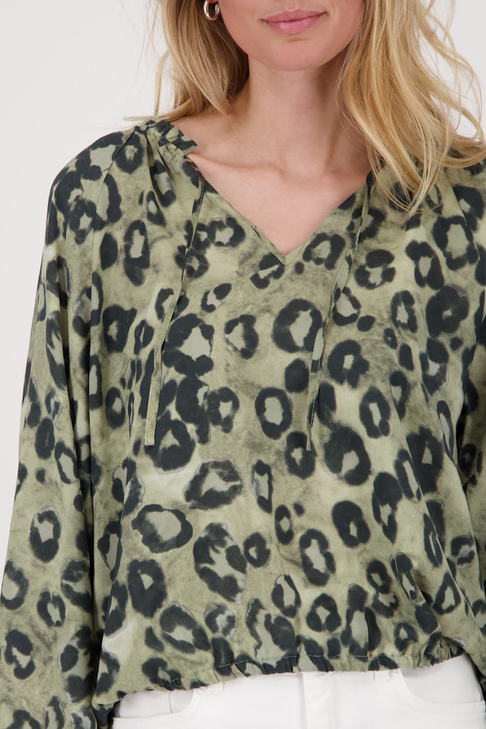 Monari Damen Blusen Bamboo Gemu