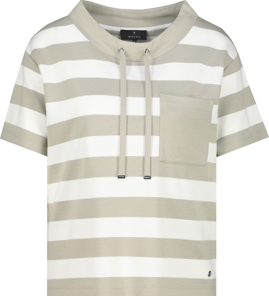 Monari Damen T-Shirts Bamboo Ring