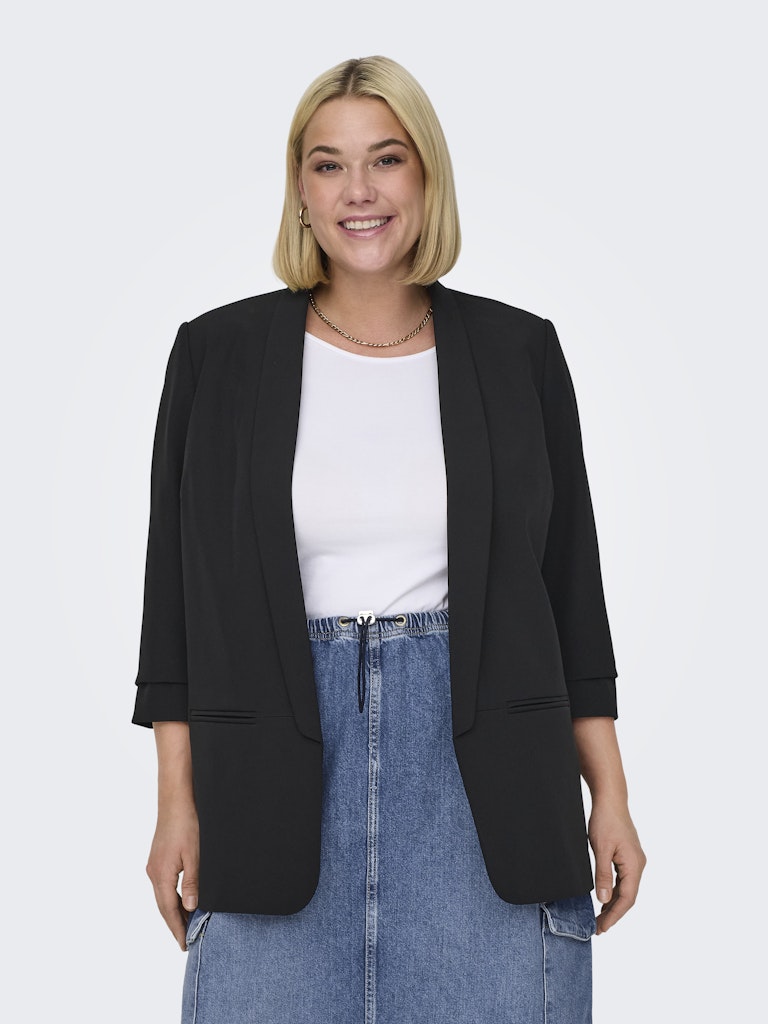 Only Caramkoma Damen Blazer Black