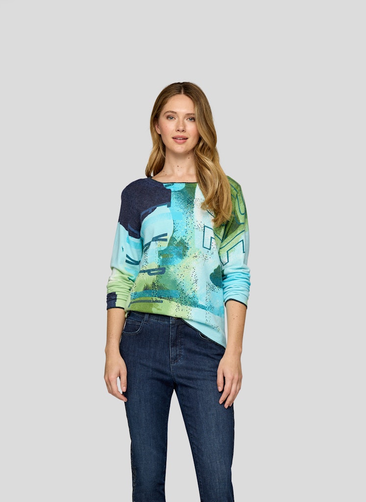 Rabe Damen Pullover Farn