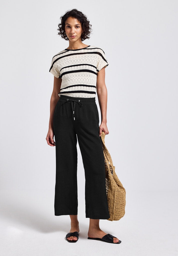 Street One Damen Hosen Black