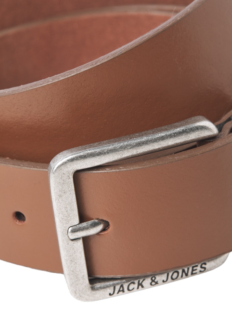 Jack & Jones Herren Gürtel Cognac