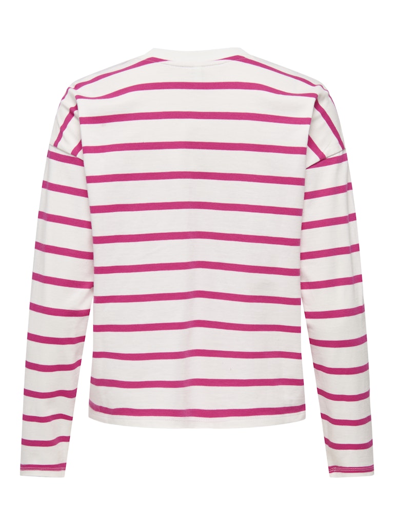 Only Damen T-Shirts Cloud Dancer/Pi