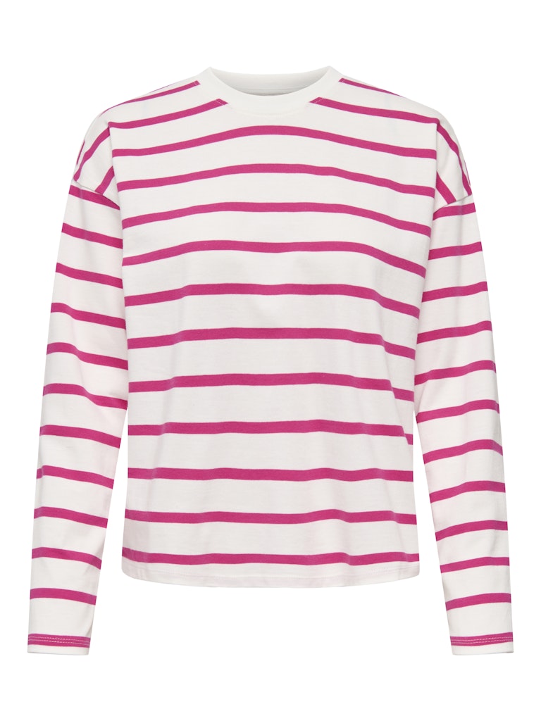 Only Damen T-Shirts Cloud Dancer/Pi