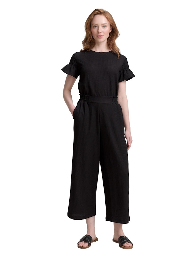 Tom Tailor denim Damen Hosen Deep Black