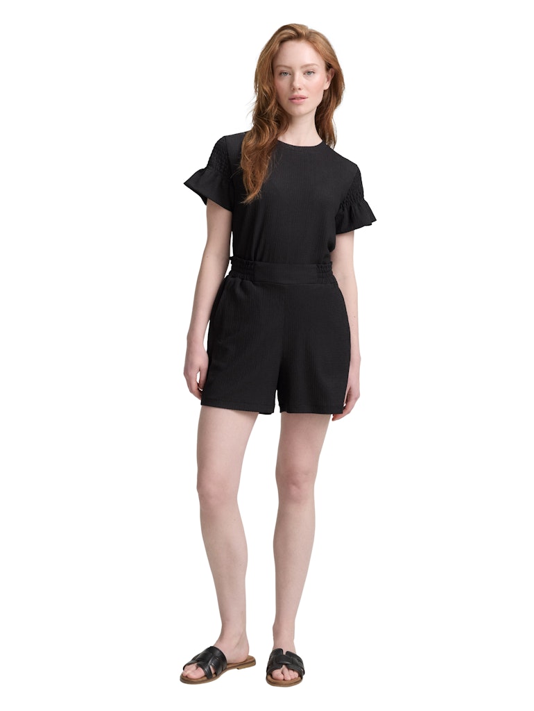 Tom Tailor denim Damen Shorts Deep Black