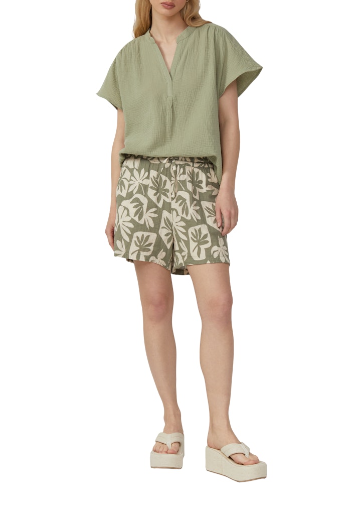 QS by S.Oliver Damen Blusen Green