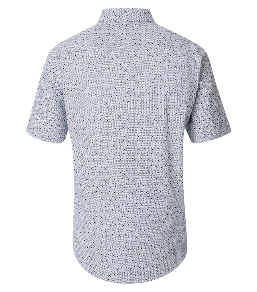 Casa Moda Herren Hemden kurz Blau