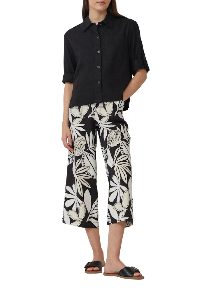S. Oliver red Damen Blusen Grey/Black