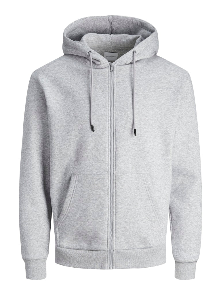 Jack & Jones Herren Sweatjacken Light Grey Mela