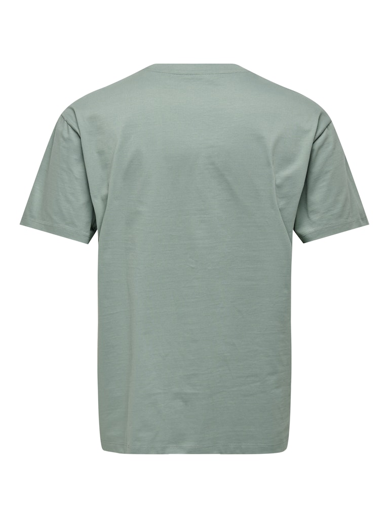 Only & Sons Herren T-Shirts kurz Chinois Green