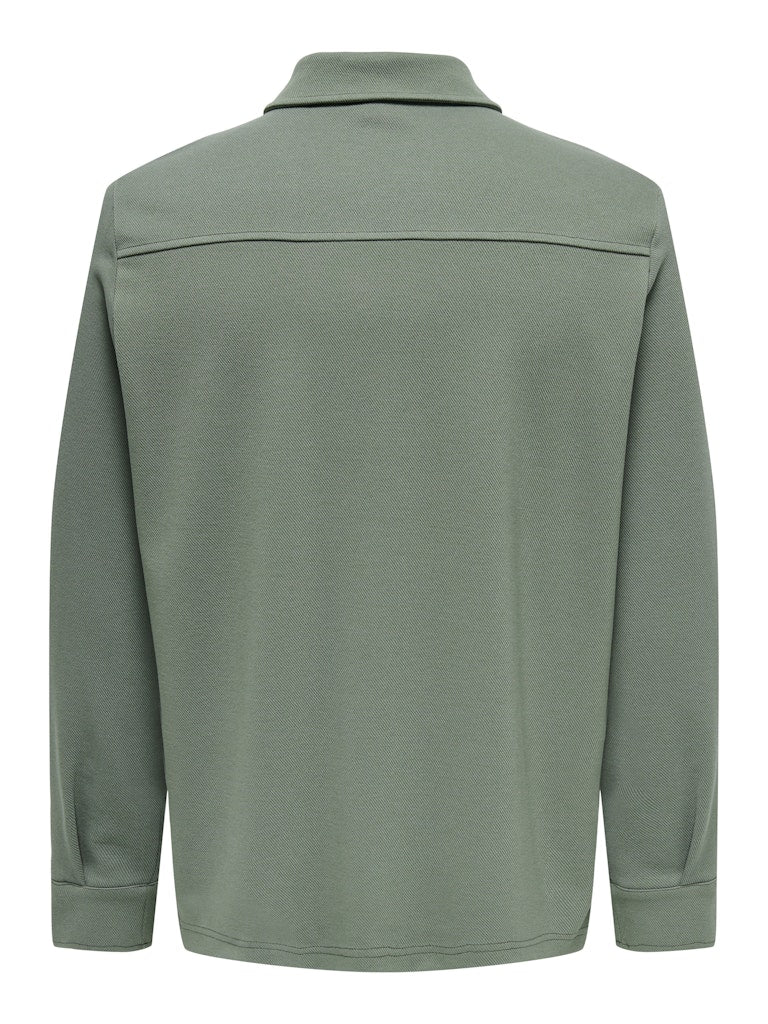 Only & Sons Herren Hemden lang Castor Gray