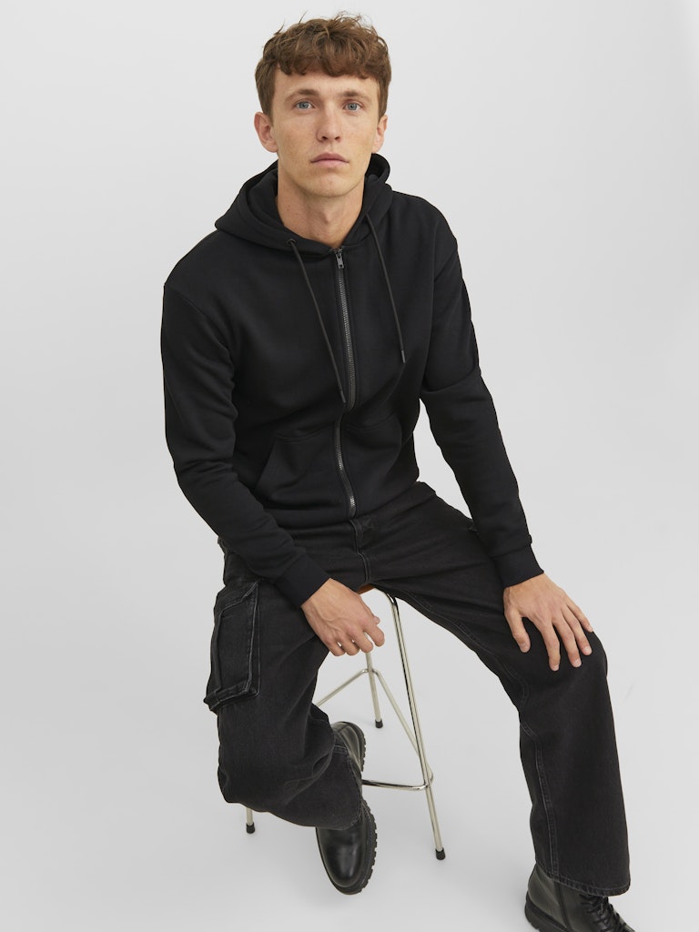 Jack & Jones Herren Sweatjacken Black