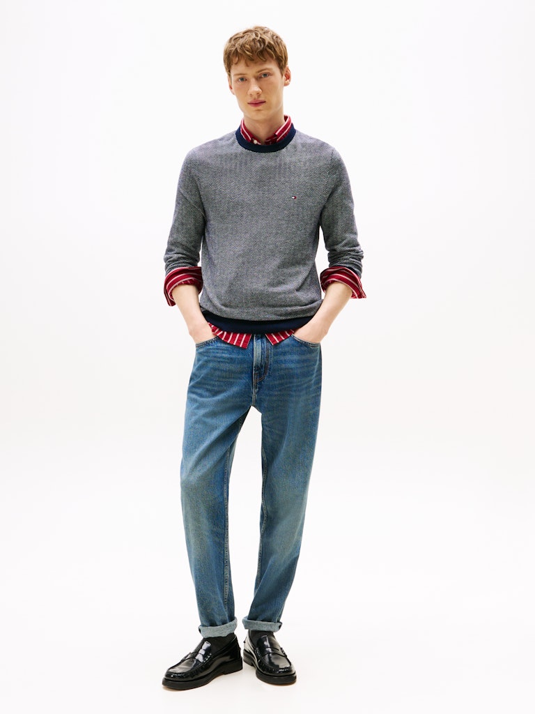 Tommy Hilfiger Herren Sweatshirts A Blue