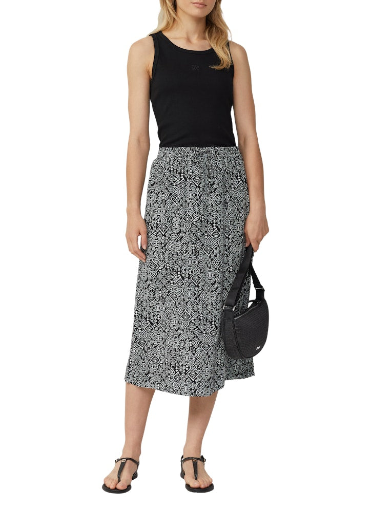 S. Oliver red Damen Rcke Grey/Black