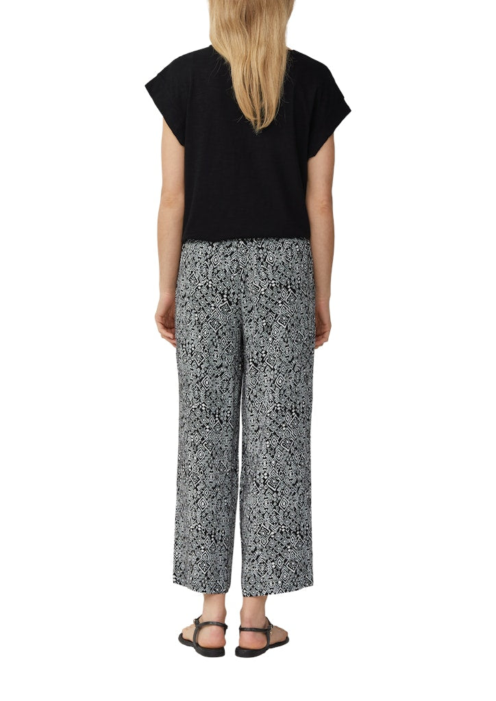 S. Oliver red Damen Shorts Grey/Black