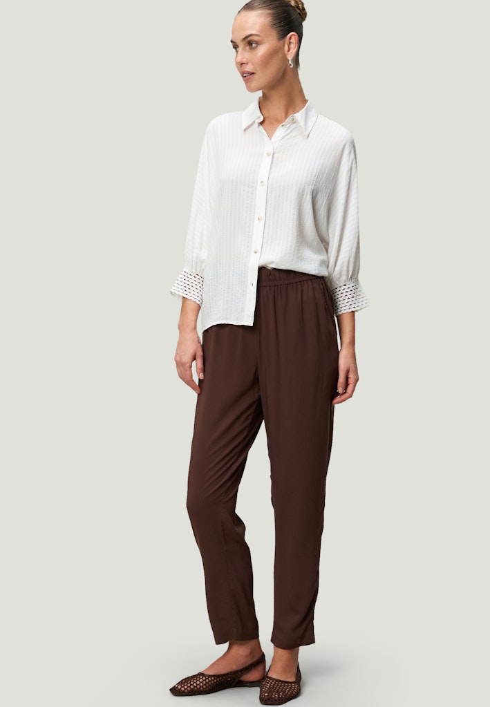Zero Damen Blusen Offwhite