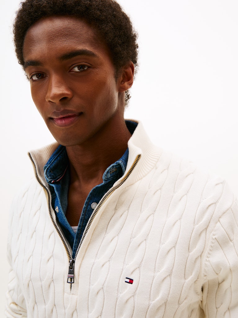 Tommy Hilfiger Herren Pullover Z Yellow