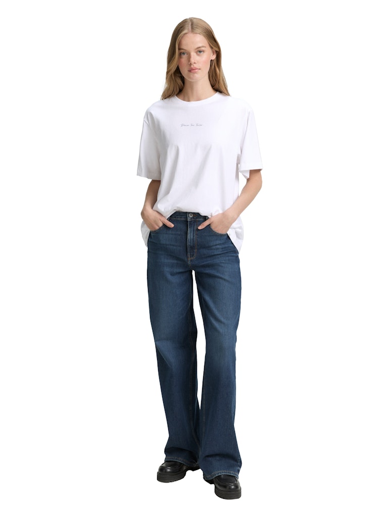 Tom Tailor denim Damen T-Shirts White