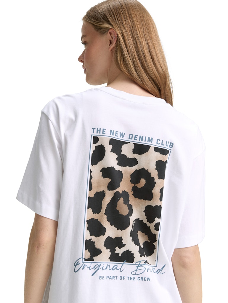 Tom Tailor denim Damen T-Shirts White