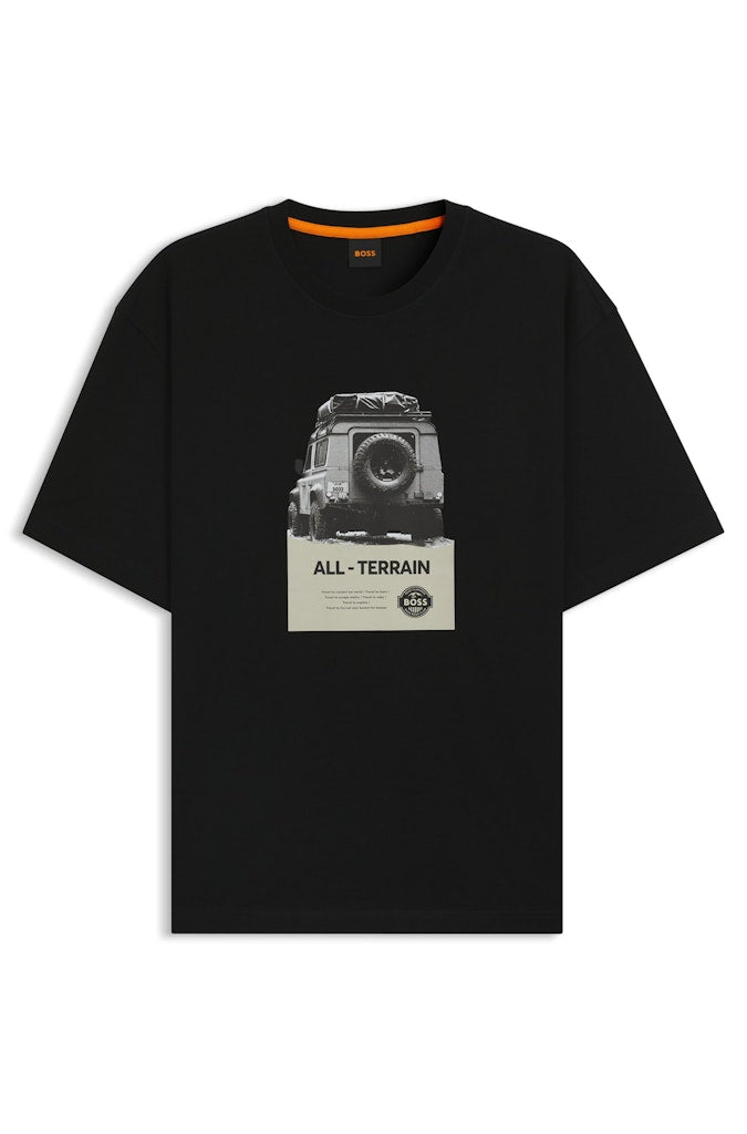 Boss Orange Herren T-Shirts kurz  Black