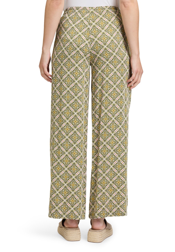 Cartoon Damen Hosen Green/Purple
