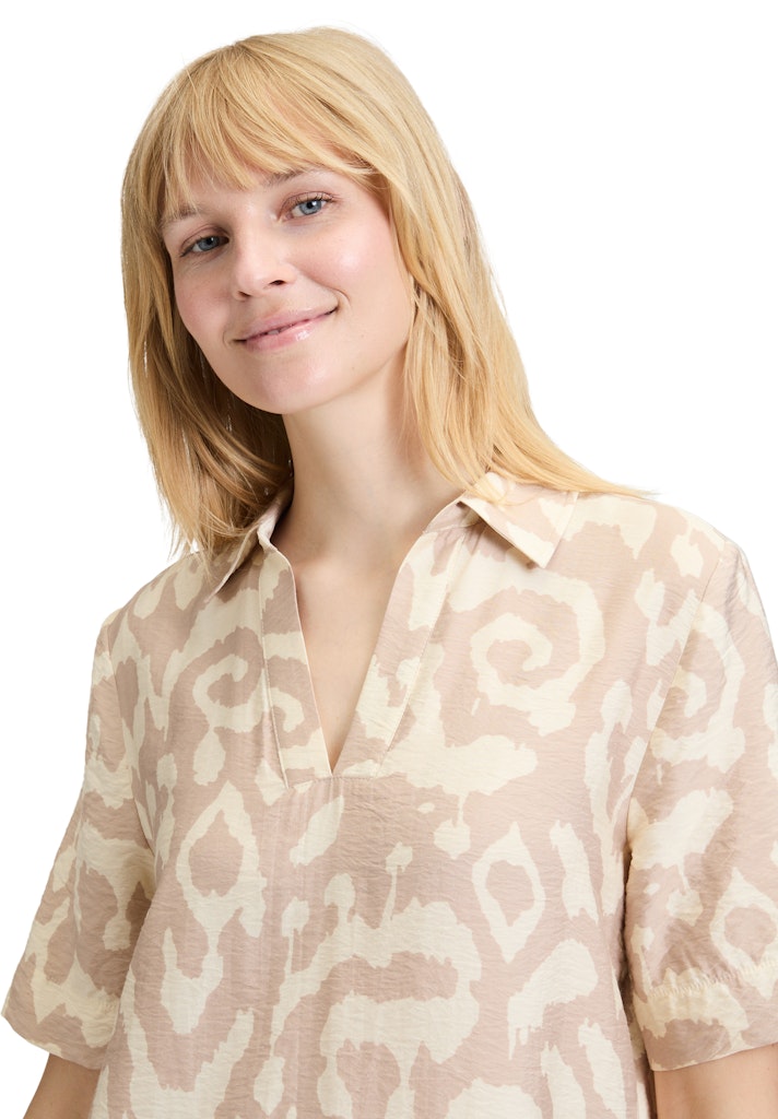 Betty & Co Damen Kleider Nature/Cream