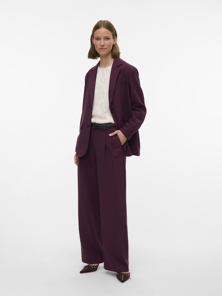 Vero Moda Damen Hosen Winetasting