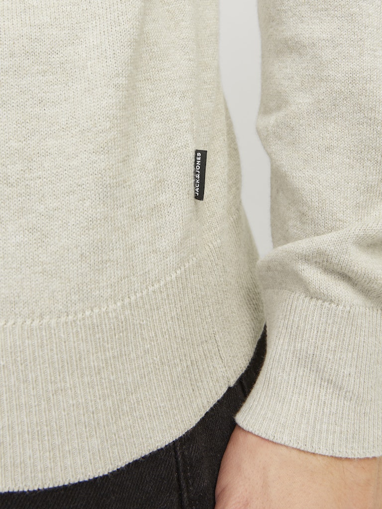 Jack & Jones Herren Pullover Oatmeal/Melange