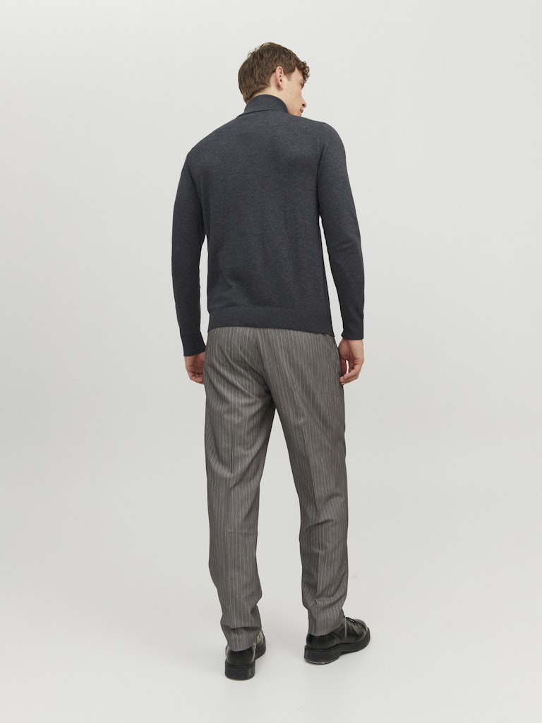 Jack & Jones Herren Pullover Dark Grey Melan