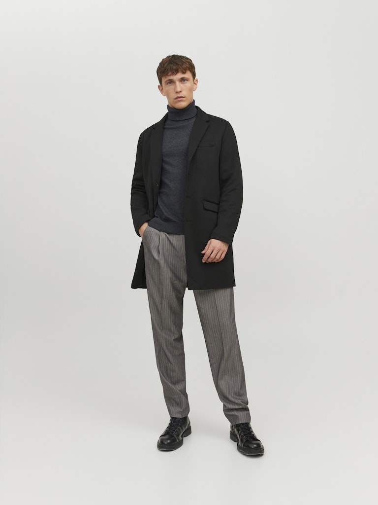 Jack & Jones Herren Pullover Dark Grey Melan