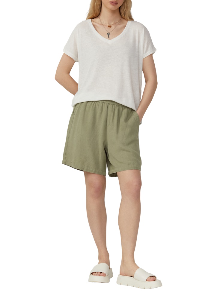 QS by S.Oliver Damen Shorts Green