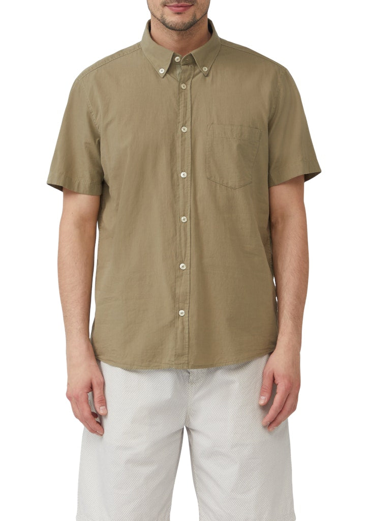 S. Oliver red Herren Hemden kurz Green