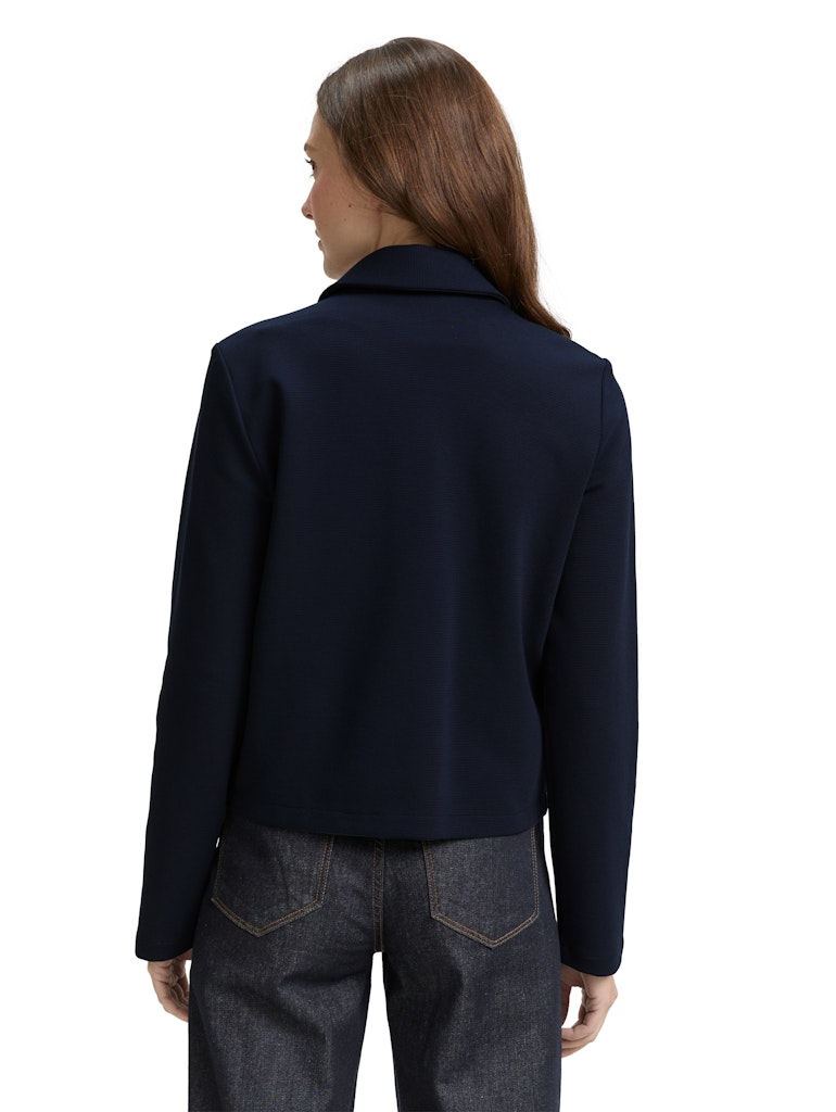 Tom Tailor Damen Blazer Sky Captain Blu