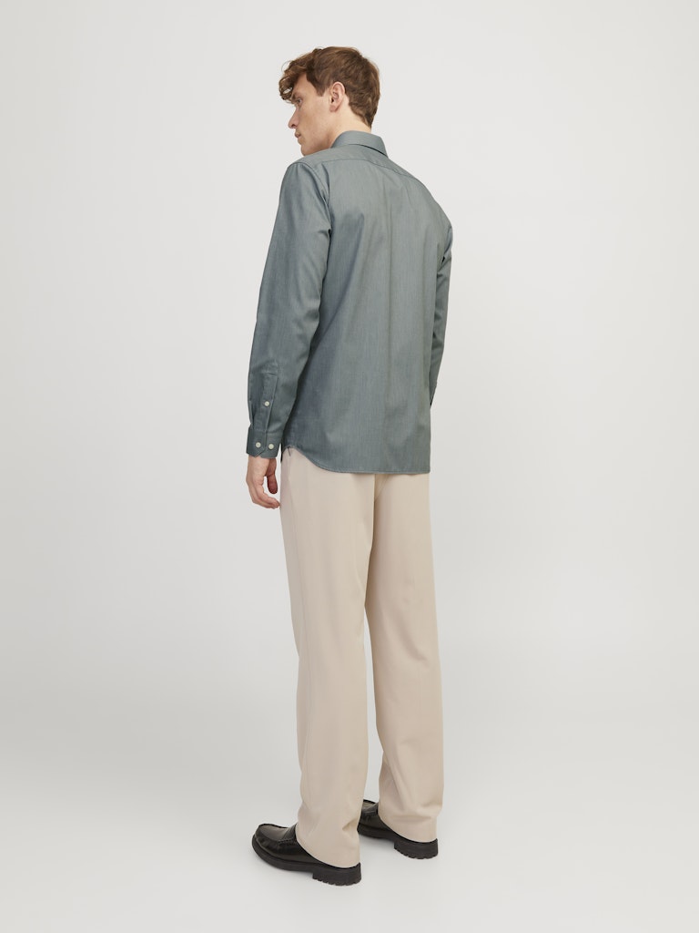 Jack & Jones Herren Hemden lang Balsam Green/Sl